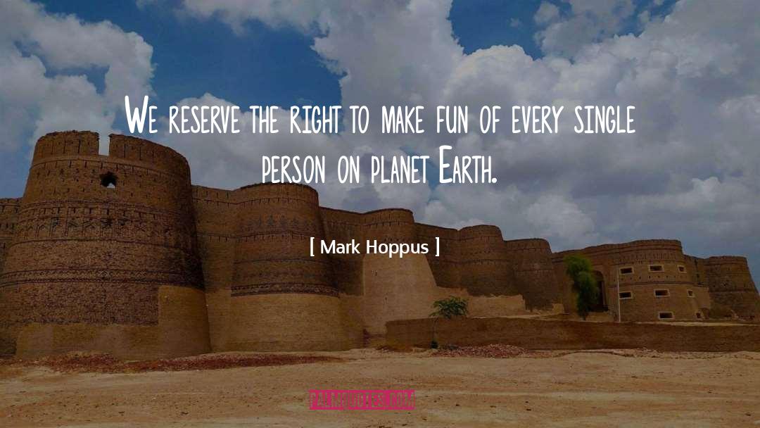 Parallel Planet quotes by Mark Hoppus