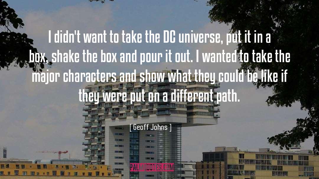 Parallel Universe quotes by Geoff Johns