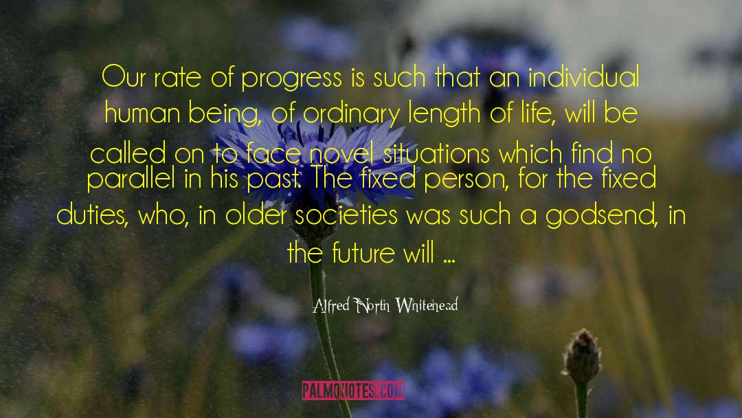 Parallel Universes quotes by Alfred North Whitehead