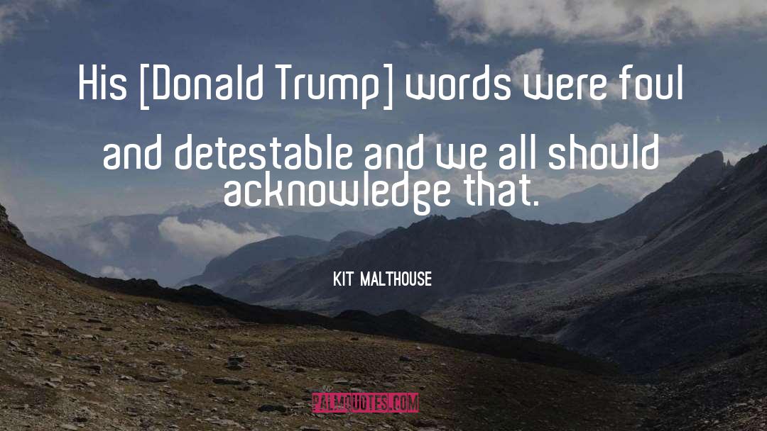Paralympians And Trump quotes by Kit Malthouse