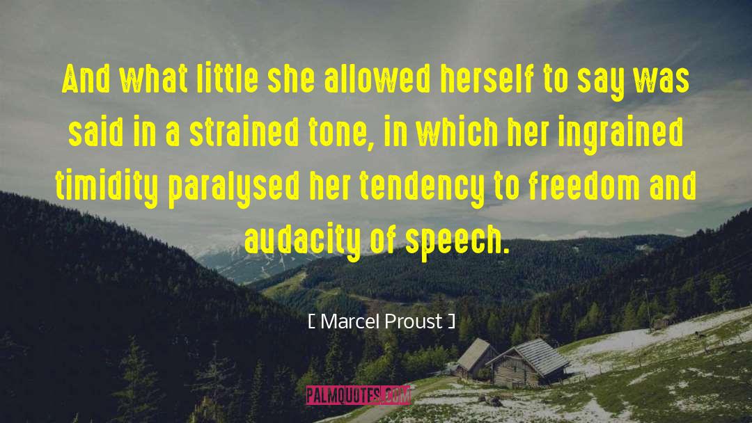 Paralysed quotes by Marcel Proust