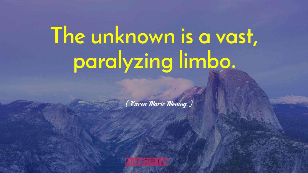 Paralyzing quotes by Karen Marie Moning