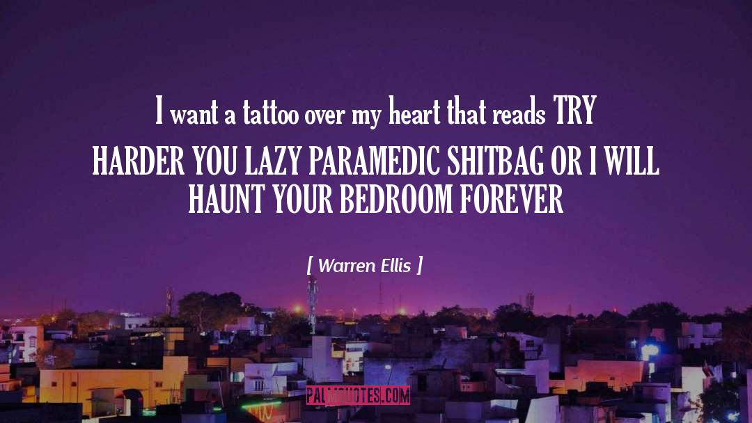 Paramedic quotes by Warren Ellis