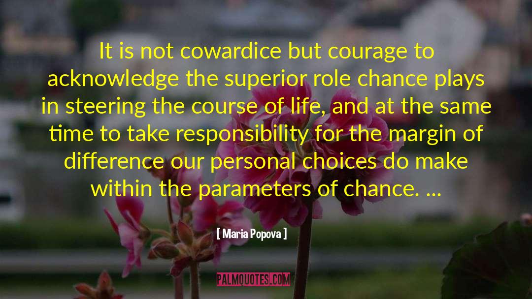 Parameters quotes by Maria Popova