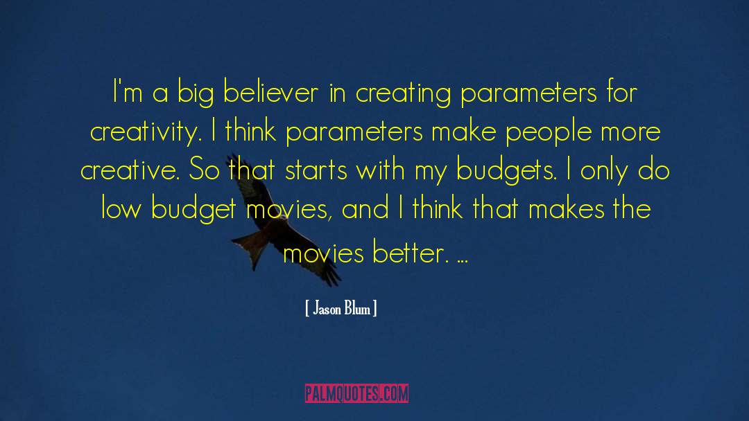 Parameters quotes by Jason Blum
