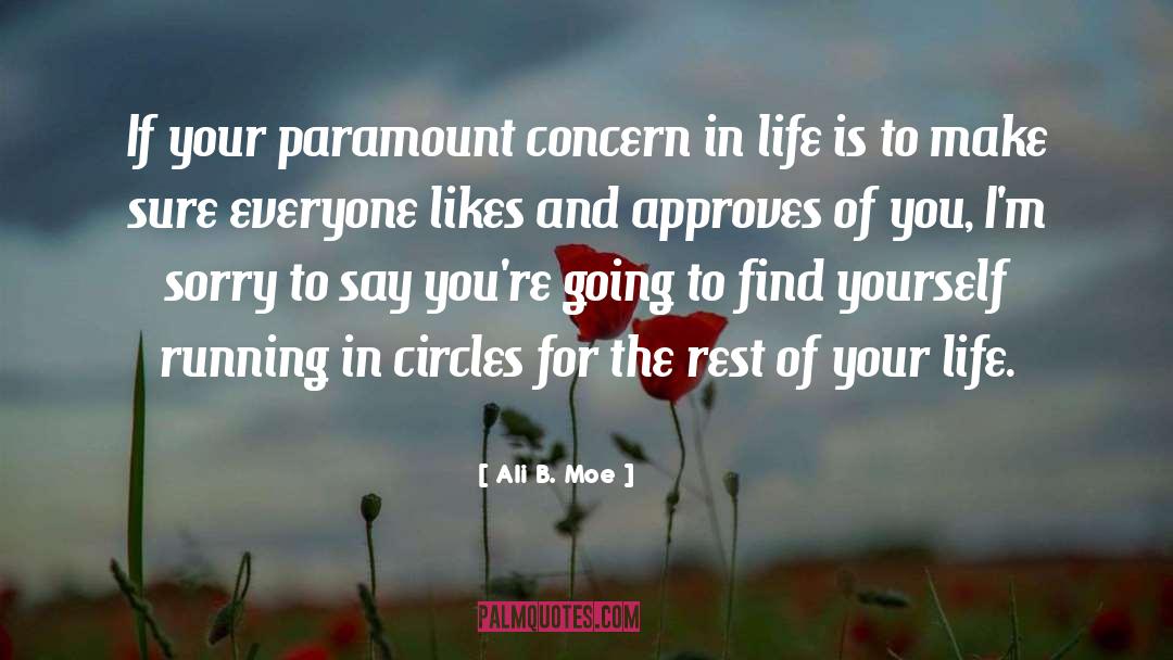 Paramount quotes by Ali B. Moe