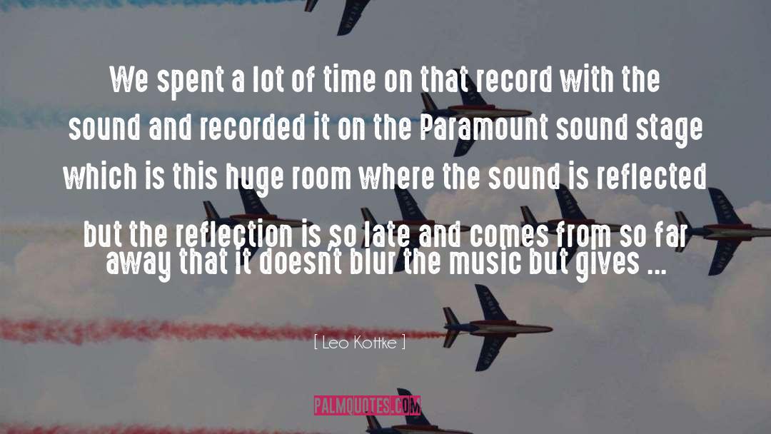 Paramount quotes by Leo Kottke