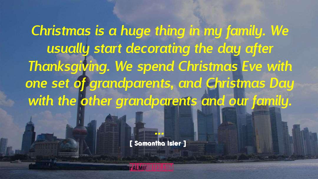 Paranormal Christmas quotes by Samantha Isler