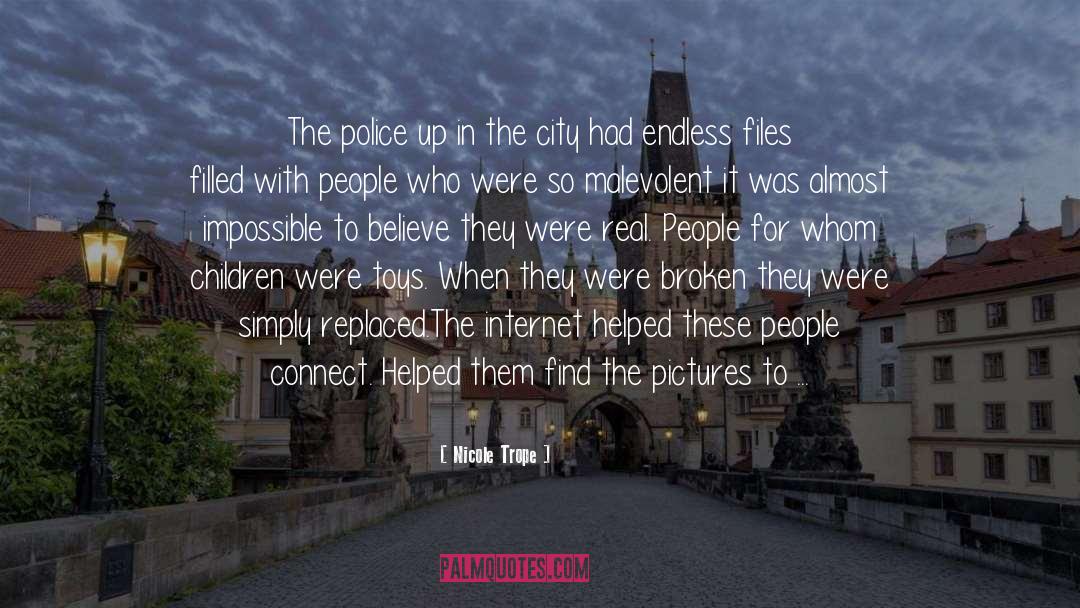 Paranormal City quotes by Nicole Trope