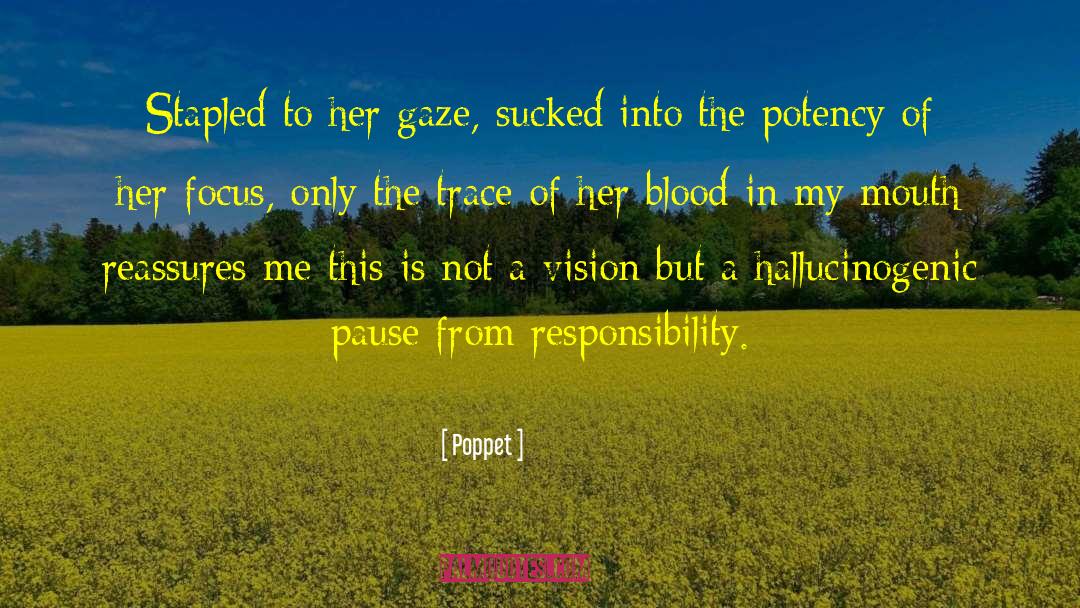 Paranormal Romace quotes by Poppet