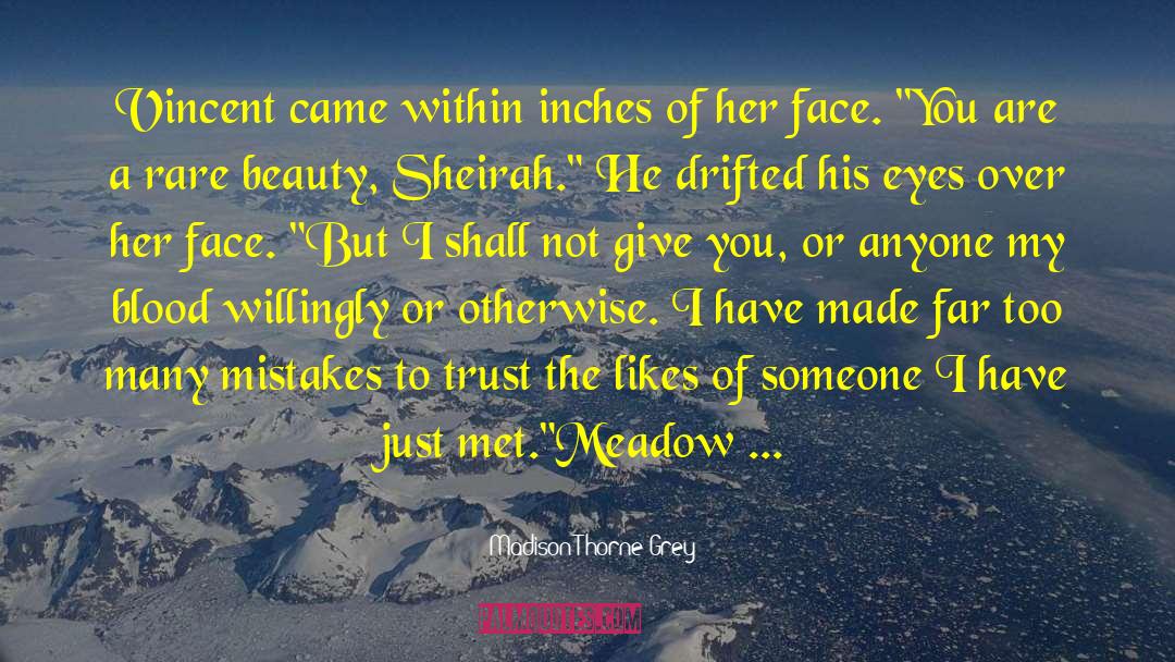 Paranormal Romance Book Series quotes by Madison Thorne Grey