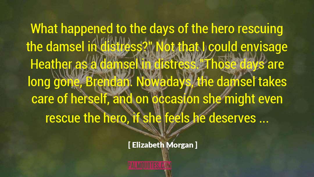 Paranormal Romance Novels quotes by Elizabeth Morgan
