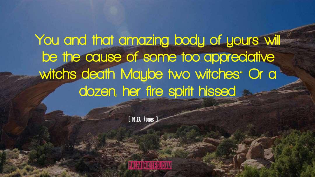Paranormal Romance Series quotes by N.D. Jones