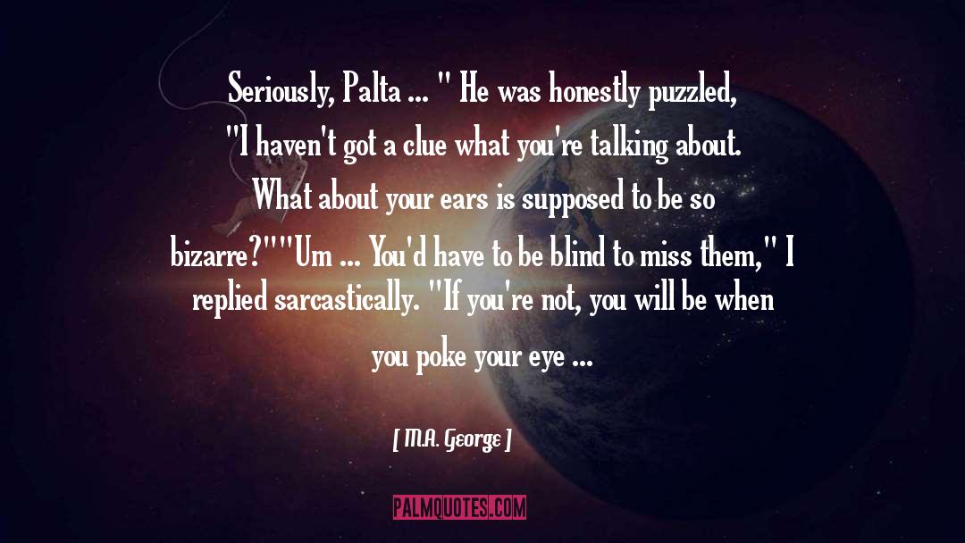 Paranormal Romance Werewolves quotes by M.A. George
