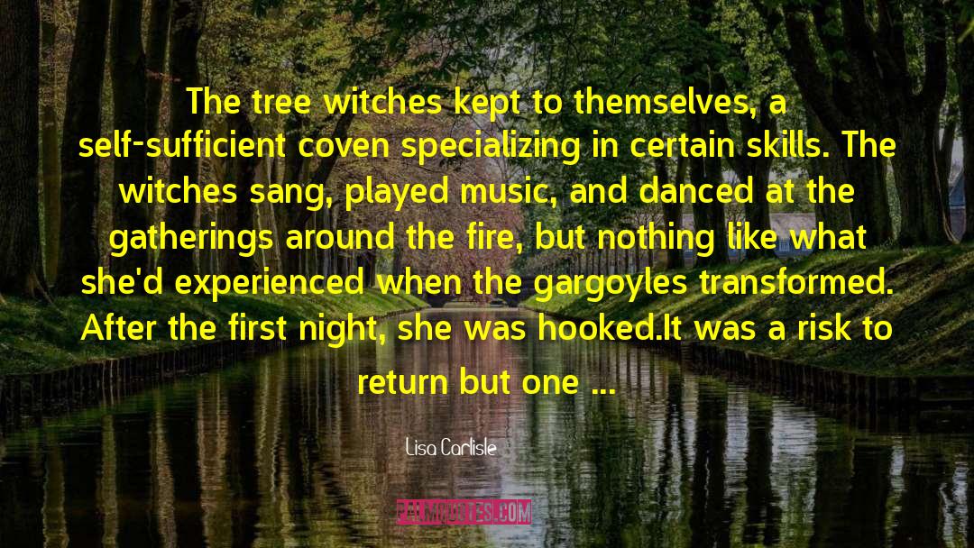 Paranormal Romance Witches quotes by Lisa Carlisle