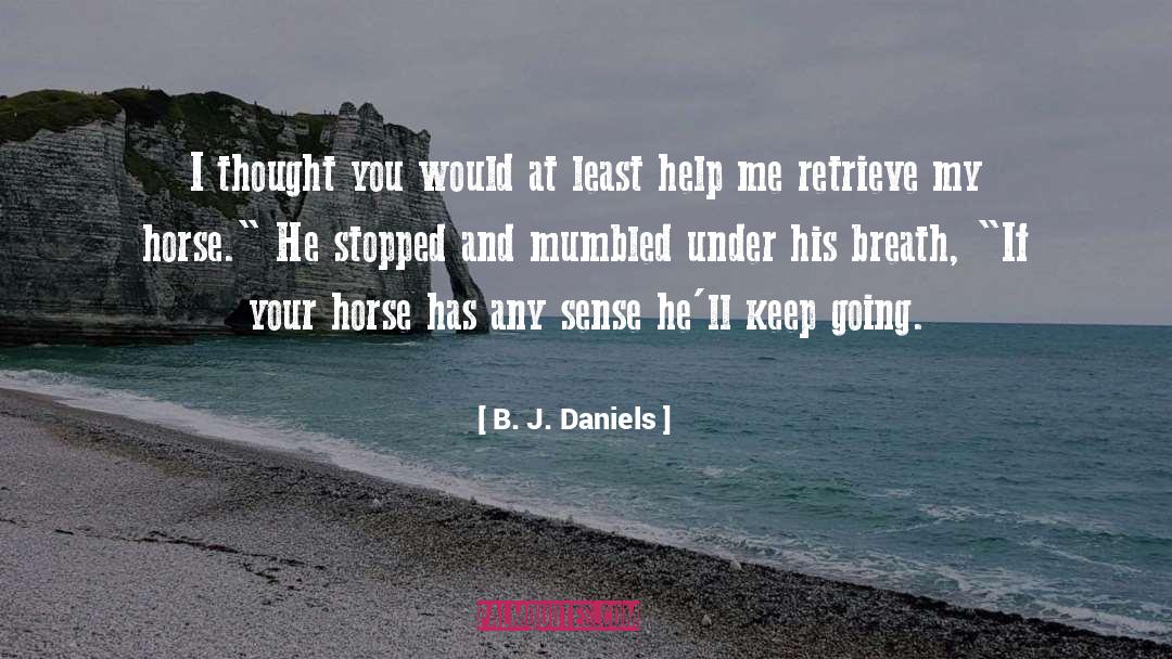 Paranormal Romantic Suspense quotes by B. J. Daniels