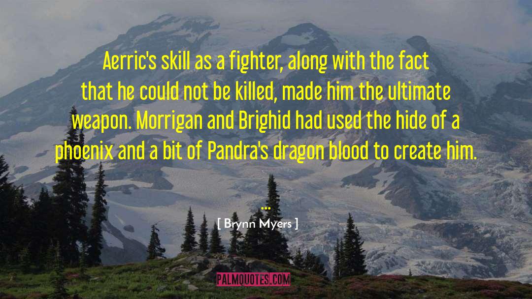 Paranormal Urban Fantasy quotes by Brynn Myers