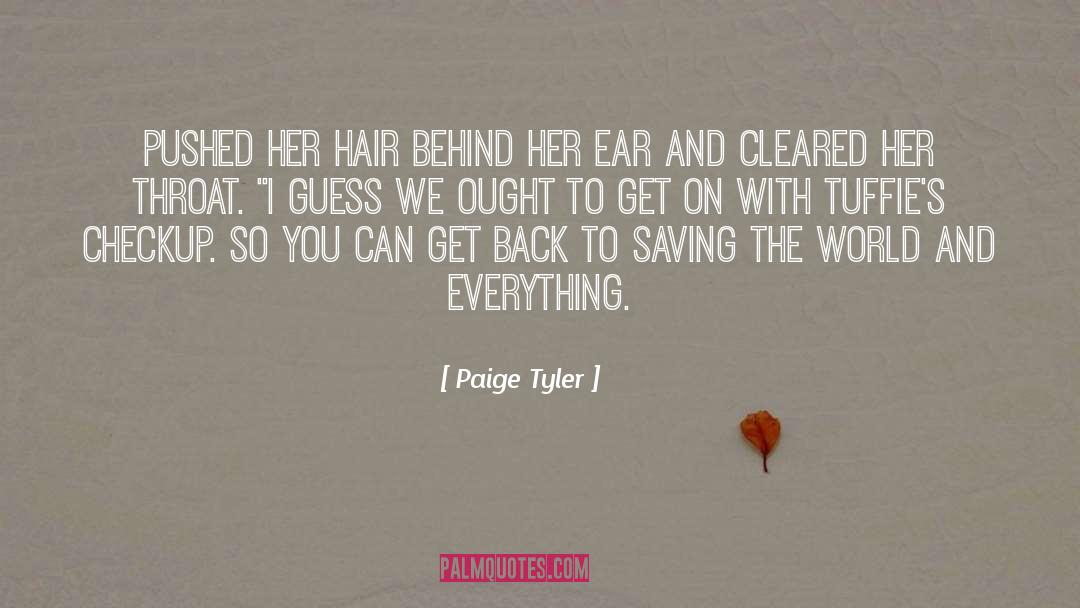 Paranormal Urban Fantasy Romance quotes by Paige Tyler