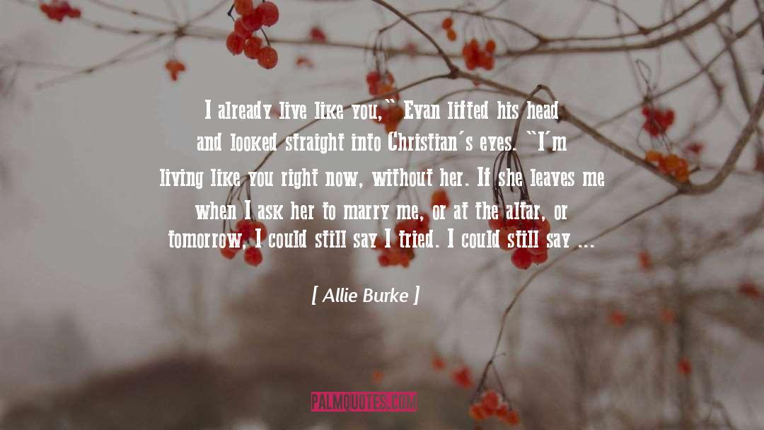 Paranormal Ya quotes by Allie Burke
