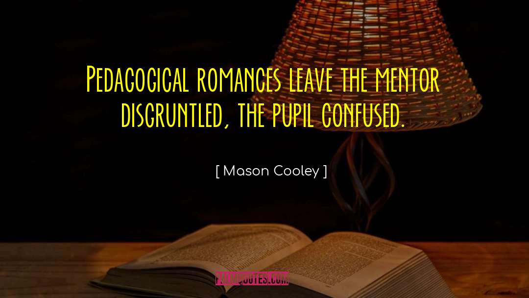 Paranrormal Romance quotes by Mason Cooley