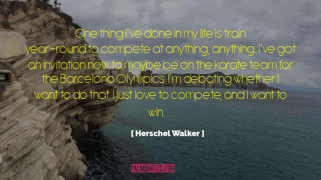 Paraplegic Olympics quotes by Herschel Walker