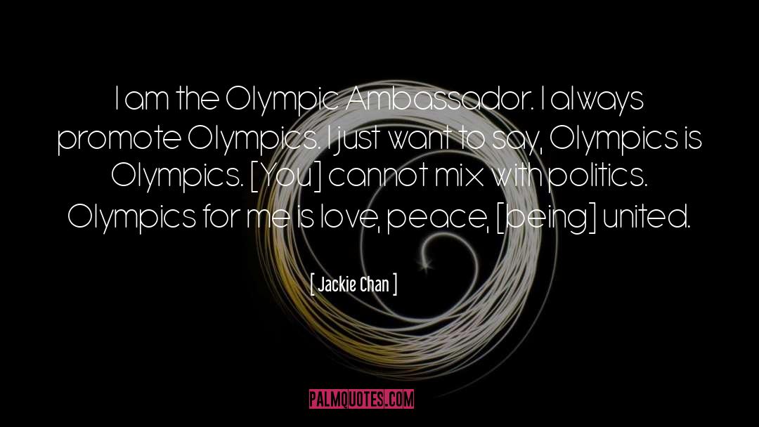 Paraplegic Olympics quotes by Jackie Chan