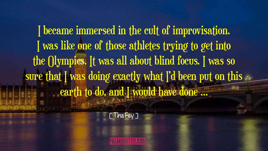 Paraplegic Olympics quotes by Tina Fey
