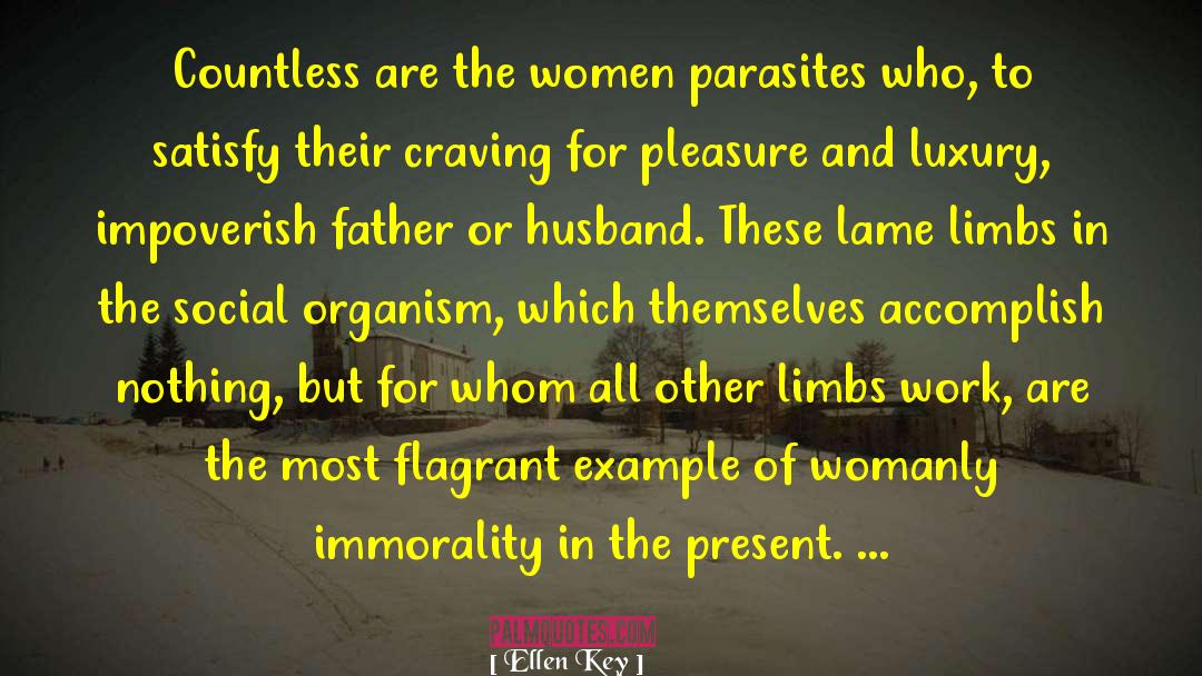 Parasites In Fish quotes by Ellen Key