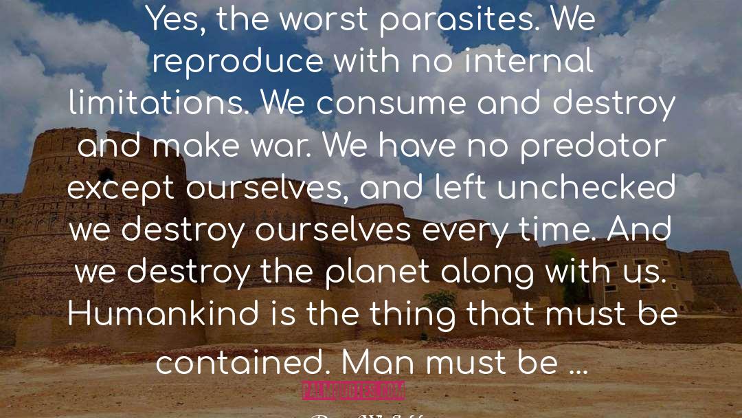 Parasites quotes by Ryan Winfield