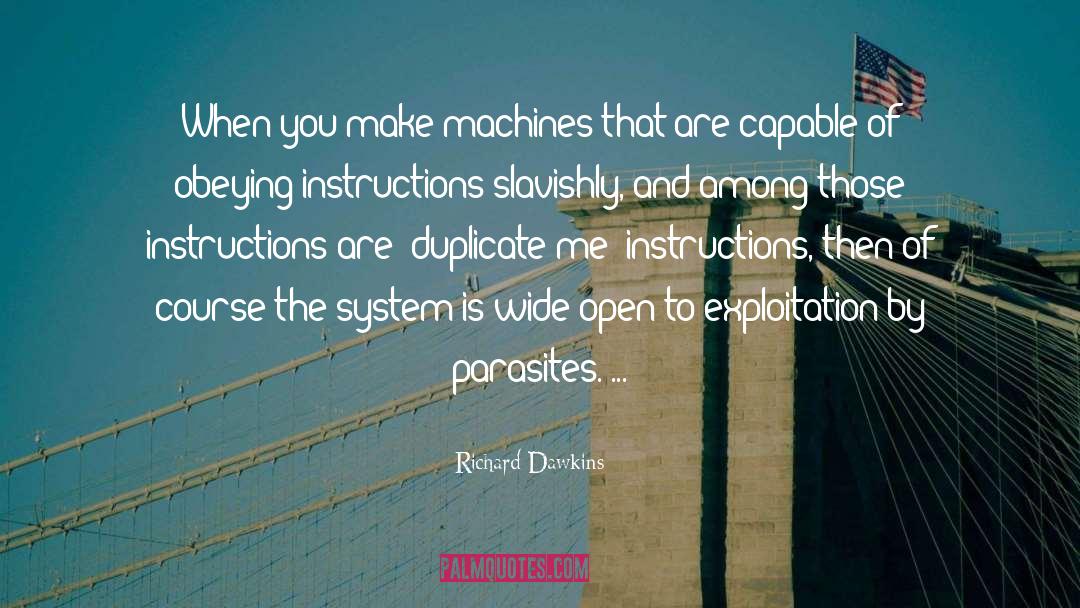 Parasites quotes by Richard Dawkins