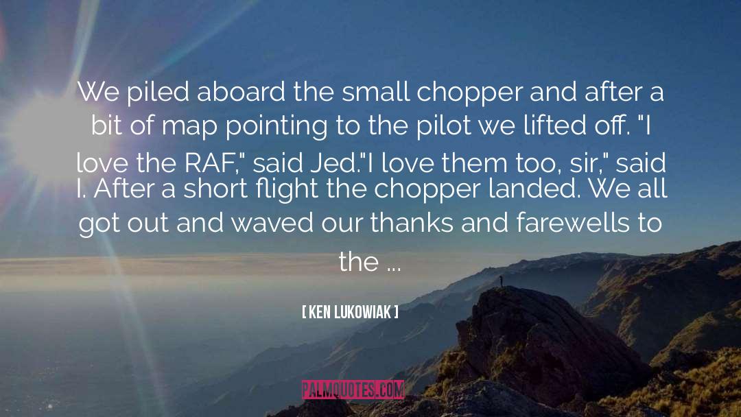 Paratroopers quotes by Ken Lukowiak