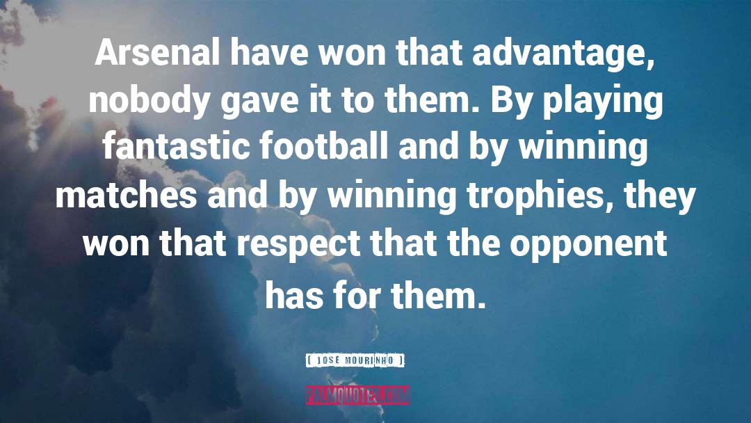Parcipitation Trophies quotes by Jose Mourinho