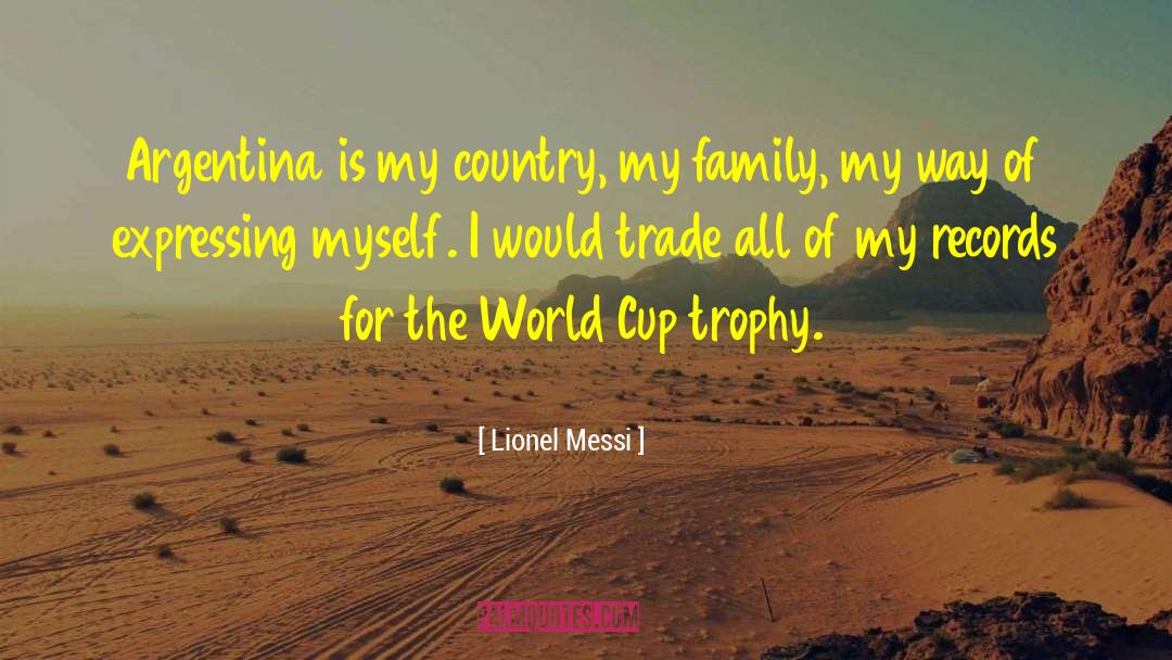 Parcipitation Trophies quotes by Lionel Messi