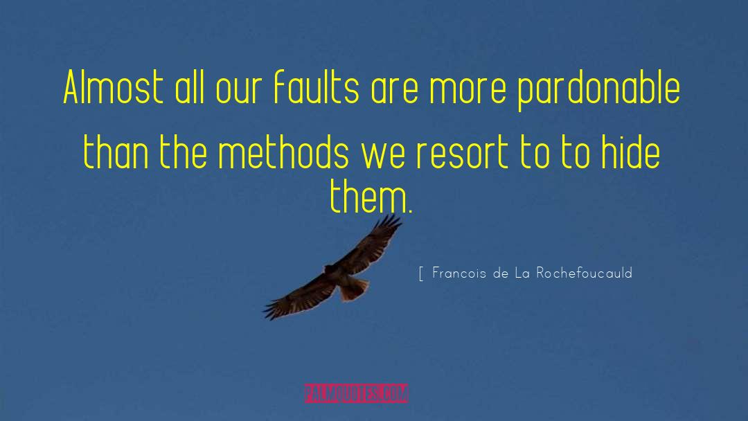 Pardonable Crossword quotes by Francois De La Rochefoucauld