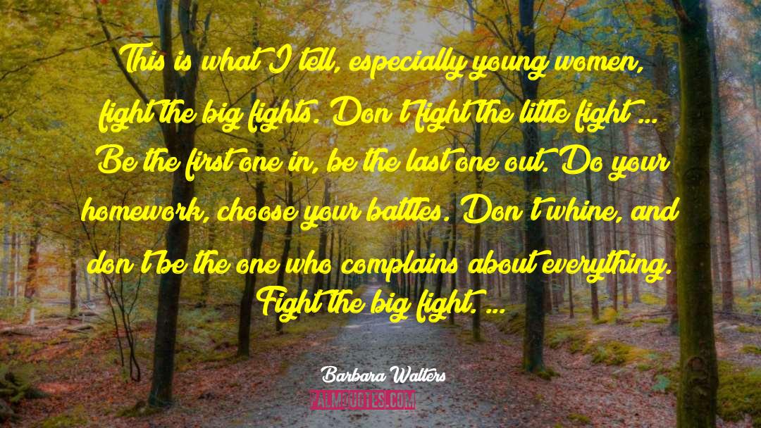 Parent Who Fight About Custody quotes by Barbara Walters