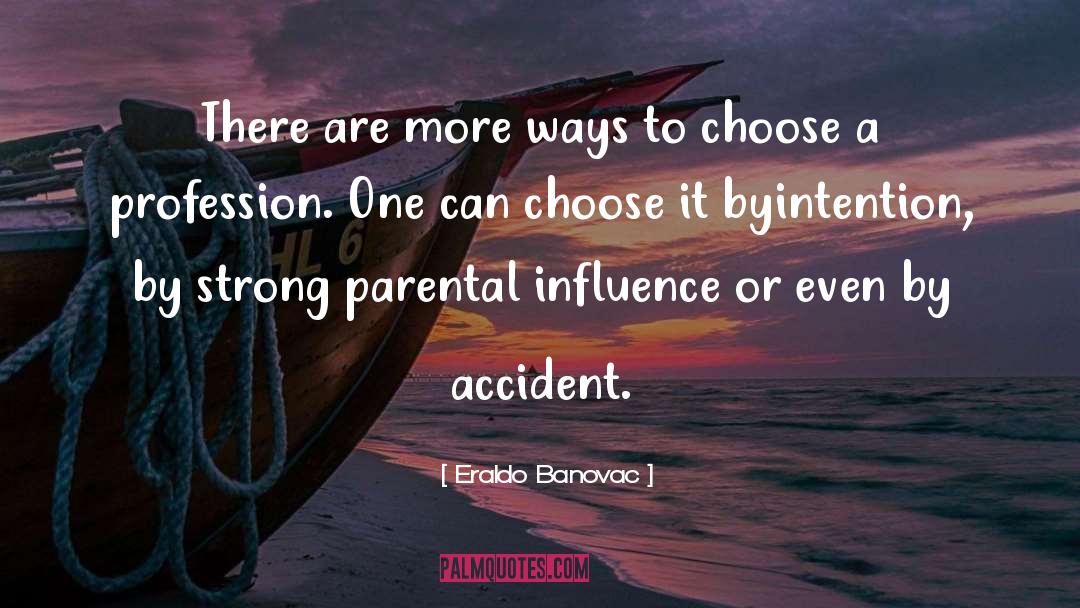 Parental Influence quotes by Eraldo Banovac