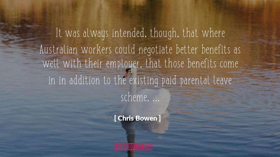Parental Responsibility quotes by Chris Bowen