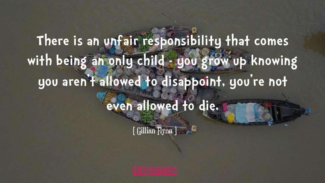 Parenthood Responsibility quotes by Gillian Flynn