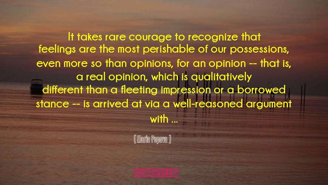 Parenting With Courage quotes by Maria Popova