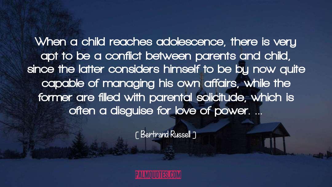 Parents And Child quotes by Bertrand Russell