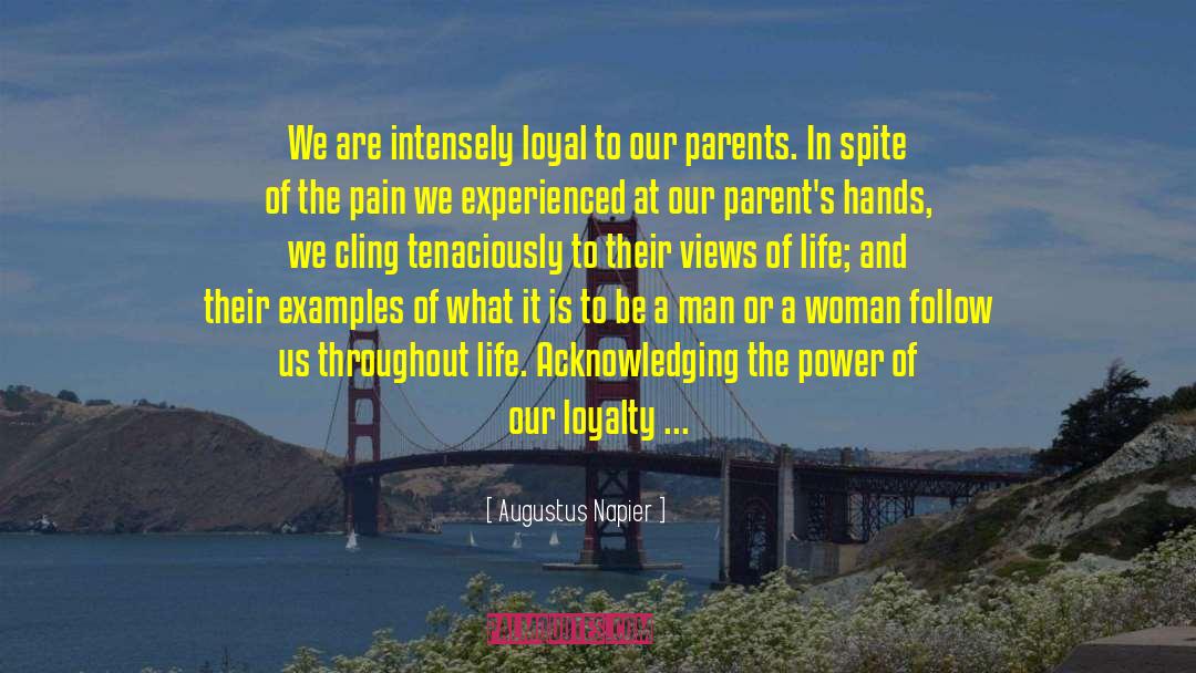 Parents And Teachers quotes by Augustus Napier