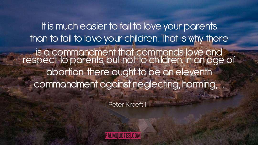 Parents quotes by Peter Kreeft