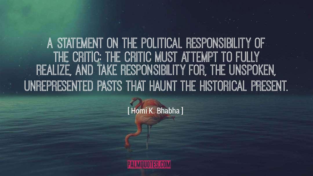 Parents Responsibility quotes by Homi K. Bhabha