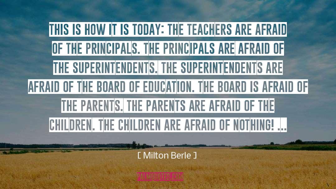 Parents Responsibility quotes by Milton Berle