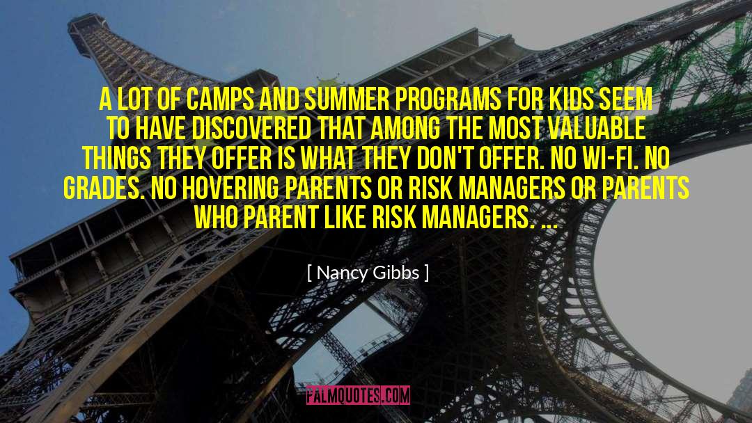 Parents To Daughter quotes by Nancy Gibbs