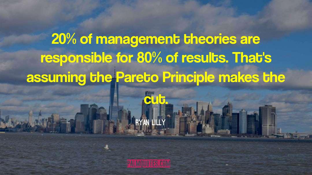 Pareto Principle quotes by Ryan Lilly