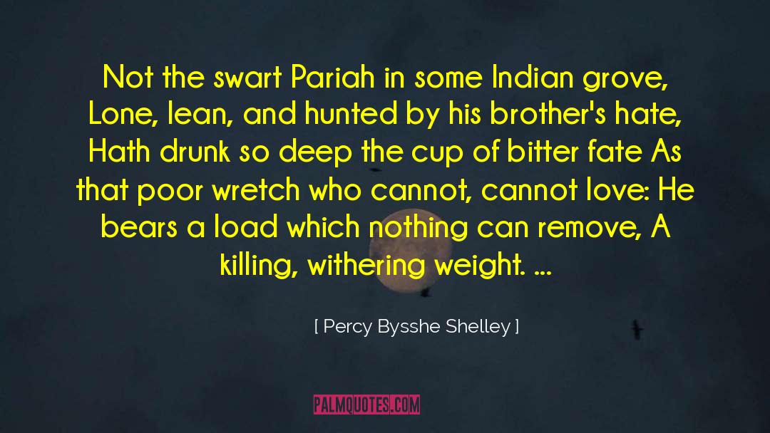 Pariahs quotes by Percy Bysshe Shelley