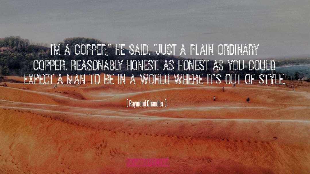 Parini Copper quotes by Raymond Chandler