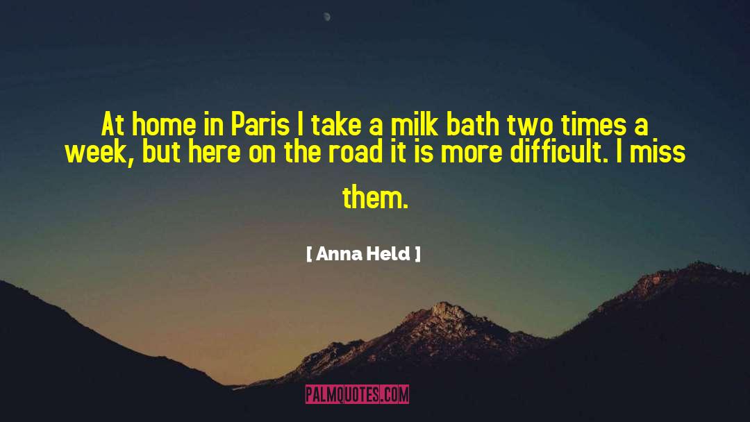 Paris Anderson quotes by Anna Held