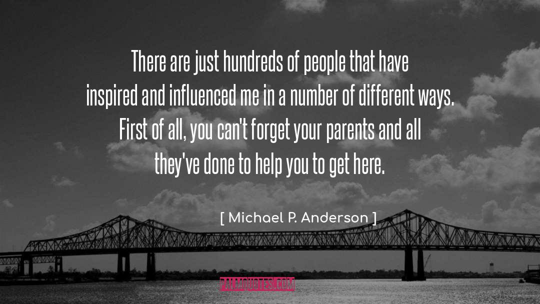 Paris Anderson quotes by Michael P. Anderson